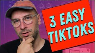 3 Easy TikToks For Musicians to Make