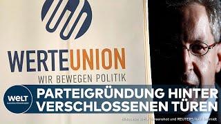 ZWISCHEN UNION UND AFD: Maaßen will Werteunion-Partei gründen - Was das für die CDU bedeutet