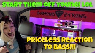 How Bassheads are Born in the car audio world… Start them young!