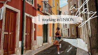 WORKING REMOTELY FROM LISBON PORTUGAL//DIGITAL NOMAD VLOG