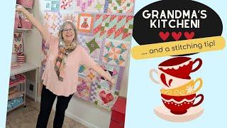 Grandma’s Kitchen, lets start the last row!