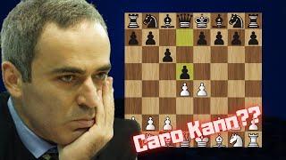 The Hunter becomes the Hunted! - Velimirović vs Kasparov - Caro -Kann defense - Van der Wiel Attack