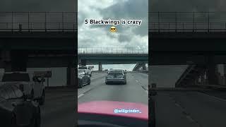 5 CT5V Blackwings on the highway