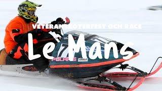 Veteran snowmobile race "Le Mans"