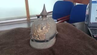 WW1 German Pickelhaube - Herts at War