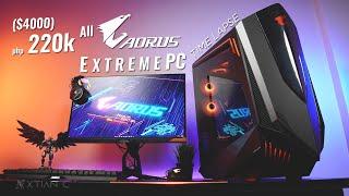 I Built a ($4000) 220K ALL AORUS Z690 EXTREME PC - Time Lapse