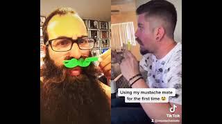 Beard Laws Reacts To A Mustache Mate Review #shorts