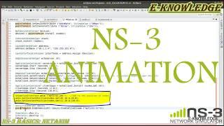 1. NS3 Basics: NetAnim in first.cc