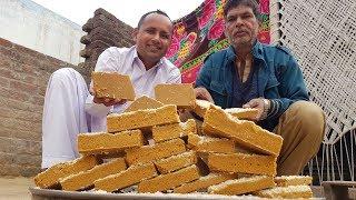 Gur Ka Patisa Recipe | Gur Papdi Recipe | Mubashir Saddique | Village Food Secrets