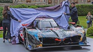 BMW M Hybrid V8 Art Car by Julie Mehretu