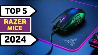 Top 5 Best Razer Mice 2024 | Top Gaming Mouse Of 2024