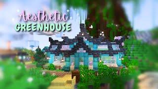 How to build cute Greenhouse | Survival friendly easy Minecraft tutorial