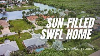 Sunny Southwest Florida Home Close to Canal