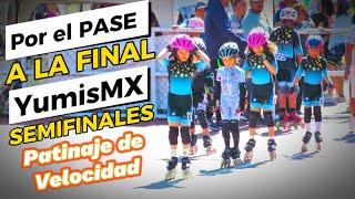 Por el pase a la FINAL 100m+D  Semifinales Selectivo Michoacán 2024 Patinaje de Velocidad YumisMX