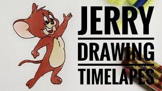 Jerry drawing timelapse | Sinoos World