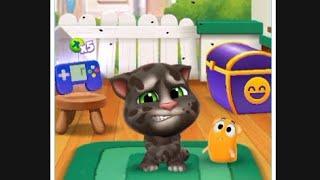 Talking tom funny video and play with tom