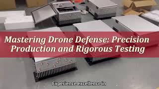 Mastering Drone Defense: Precision Production and Rigorous Testing