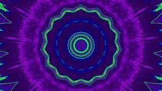 2 HRS of Mediation Music with Psychedelic Visuals Mandala   Background Video Abstract Art