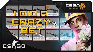 CS:GO - BIGGEST WIN ON CSGO LOUNGE #CRAZY 860$