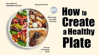 how to create a healthy plate