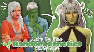 I Did The Random Genetics Challenge... AGAIN!!!  | Sims 4 Create-a-sim Challenge