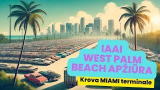 IAAI Aukciono apziura su manimi ! Miami Krova