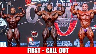 First Call Outs | 2024 Mr. Olympia Men's 212 Bodybuilding