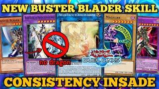 Buster Blader New SKILL : Bane of Darkness Concistency Insade Dark Magician [Yu-Gi-Oh Duel Links]