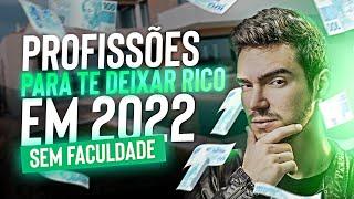 AS PROFISSÕES EM ALTA PARA GANHAR DINHEIRO EM 2022 (SEM PRECISAR DE FACULDADE)