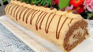 Tez, Oson Va Barakali Rulet Tayyorlash /Mazasi Super / Бисквитный Рулет Вкусно и Быстро / Rolls CAKE