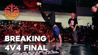 Redbull BC One All Stars VS Style Power | FINAL | Breaking 4V4 | Radikal Forze Jam 2024