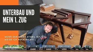 Mein 1. Zug & Modellbahn Unterbau zusammenbauen (Folge #6) ¦¦ Toba's Moba in Spur N