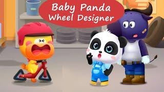 Baby Panda's World Of Science #3 - Why are Wheels circular? | BabyBus Games