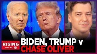 Libertarian Chase Oliver on Rising: Biden and Trump WRECKED the Country, Economy—Interview