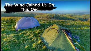 A WINDY OLD NIGHT IN THE HILLS | WILDCAMPING WITH EMMA