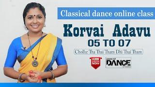 BHARATHANATYAM #EPI_19  KORVAI ADAVU  PART 02 "AISHUS DANCE STUDIO"