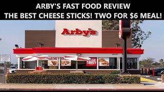 ARBYS FAST FOOD REVIEW. TWO FOR $6.00 MIX & MATCH SANDWICHES! THE BEST CHEESE STICKS!