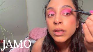 Nikita Redkar Shares Her HyperFem Pink Full Glam and Her Lash Trick | Get Ready With Me | JAMO