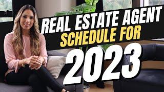 Real Estate Agent Schedule for 2023