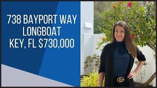 WHAT CAN YOU BUY ON LONGBOAT KEY FOR UNDER $800k? | 738 Bayport Way, Longboat Key Fl | w/Shayla Twit