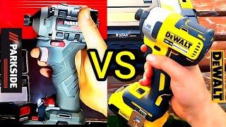 PARKSIDE PERFORMANCE PDSSAP 20 Li B3 VS DeWALT DCF 887#parksideperformance #dewalt #impactdriver#diy