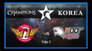 LCK Final 2015 highlights || SKT T1 to the world finals champions league