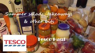 Another Tesco haul with meal plans *Summer salads, fakeaways etc...