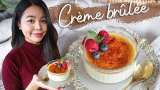 Easiest French Crème Brûlée recipe - Including no blow torch method