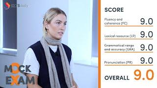 IELTS SPEAKING Mock Exam - Pippa from Australia -  Band 9.0 (!) (Part 1, Part 2, Part 3)