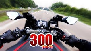 MEIN ERSTES MAL ÜBER 300km/h SCHALTHEBEL WEGGEFLOGEN BEINAHE UNFALL | Honda CBR 1000 RR Fireblade