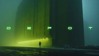 DEPOT - Blade Runner Ambience | Pure Cyberpunk Ambient Music for Deep Focus & Sleep | 1 Hour