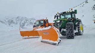 Snow clearing extreme! Christmas with Johnny 6R 185!