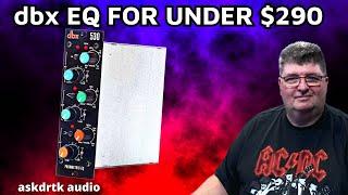 DBX 530 3-BAND FULLY PARAMETRIC EQ 2024 Review and Audio Tests