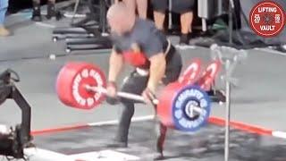 Masters Lifter Attempted To Deadlift 505 kg